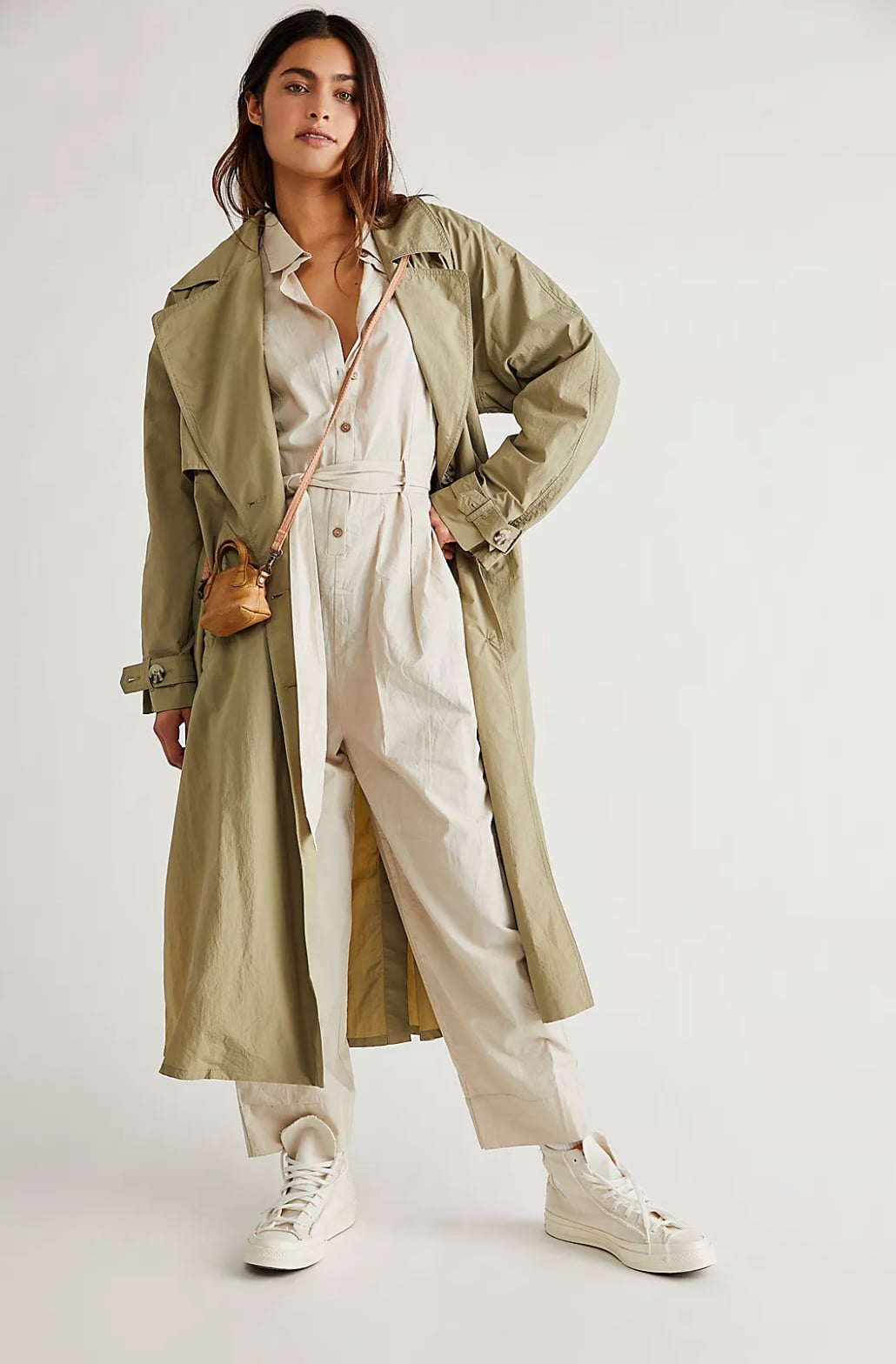 Creepy sale trench coat