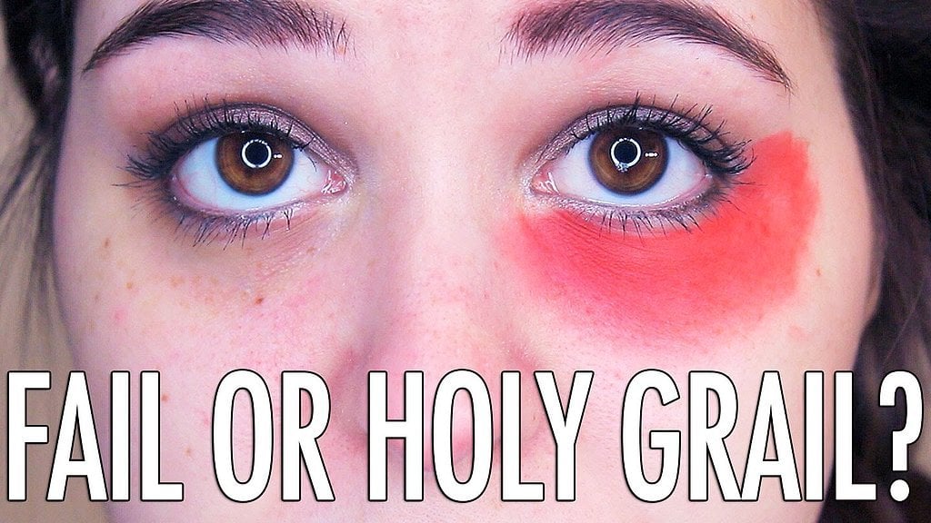 Red Lipstick as Concealer POPSUGAR Beauty