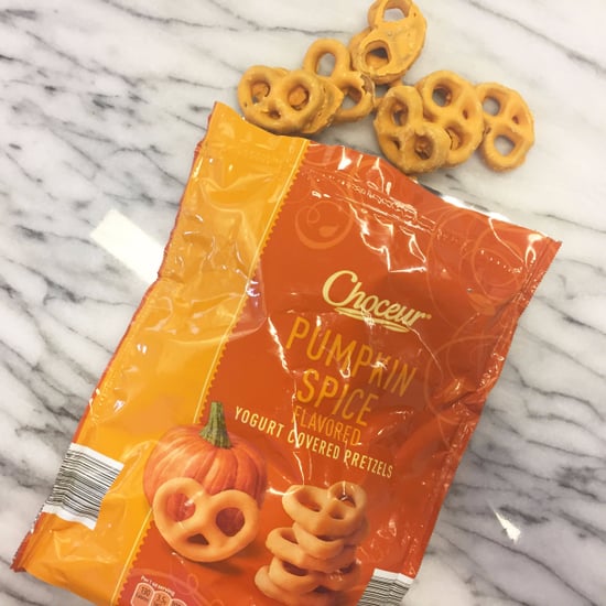 Aldi Pumpkin Spice Yogurt Pretzels