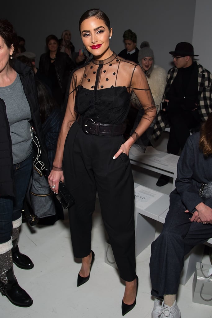 Olivia Culpo | Celebrities Front Row at New York Fashion Week Fall 2017 ...