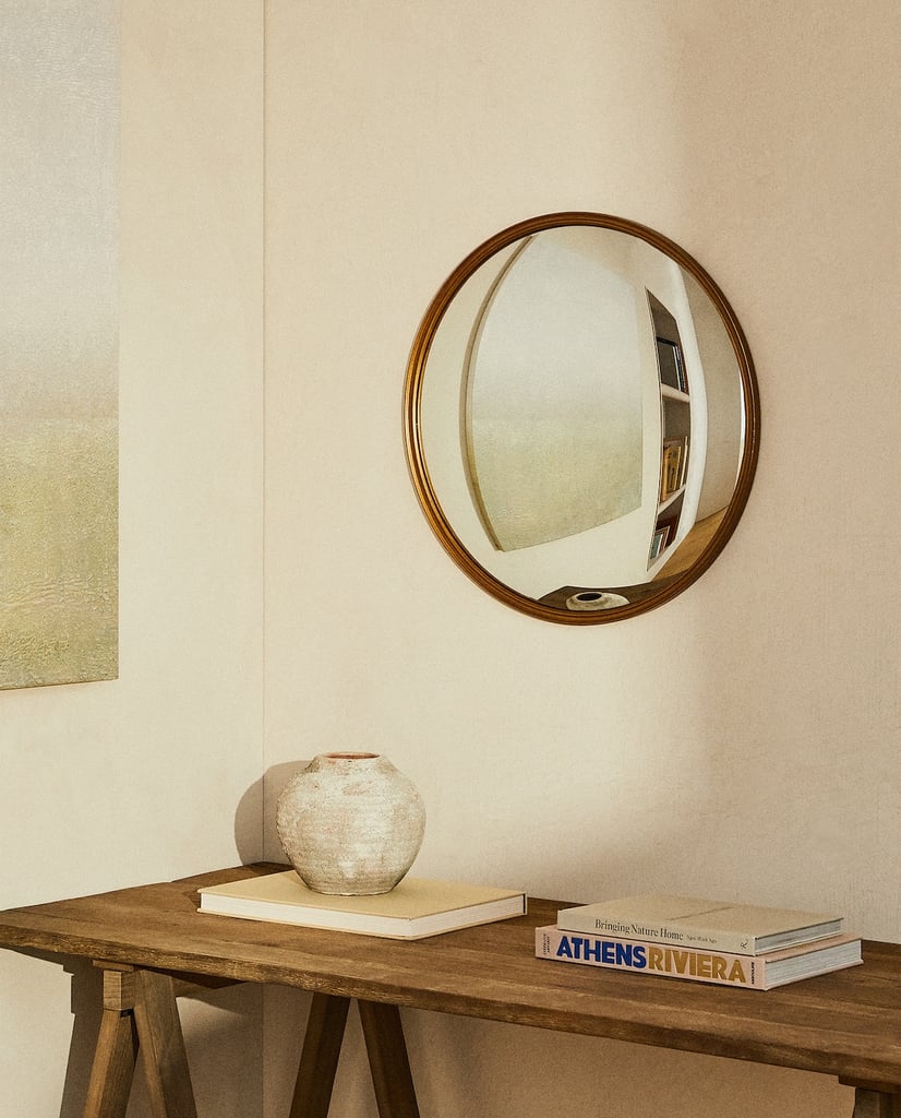 Zara Home Round Convex Mirror