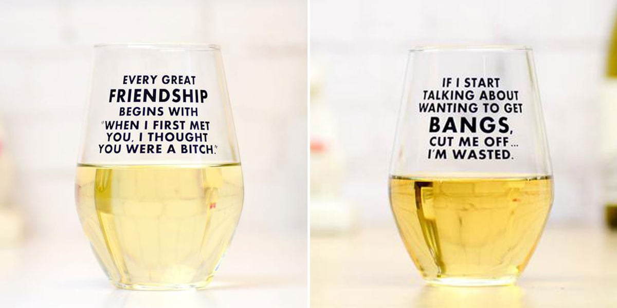 Humor Us Home Goods The Answer is Always Prosecco Wine Glass