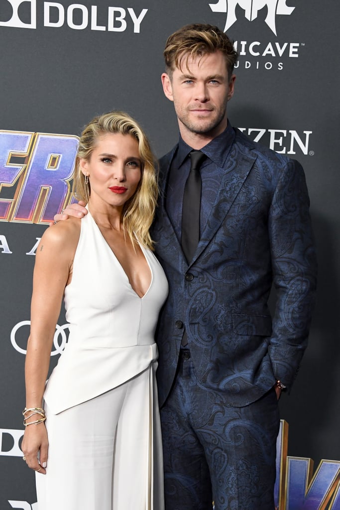 Pictured: Elsa Pataky and Chris Hemsworth