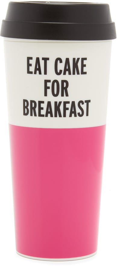 Kate Spade Eat Cake For Breakfast Thermal Mug ($18)