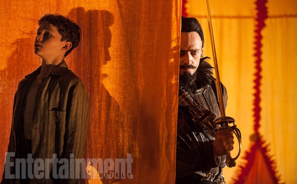 Check out Levi Miller as young Peter Pan.