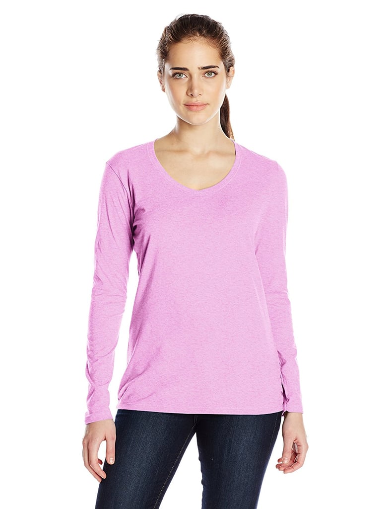 Download Champion Women's Jersey Long-Sleeve T-Shirt | Amazon Prime ...