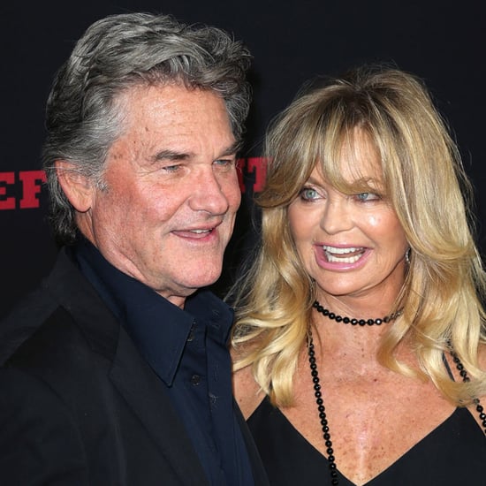 Kurt Russell and Goldie Hawn on Hateful Eight Red Carpet