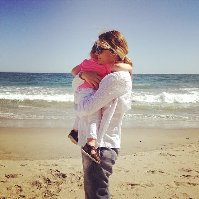 Drew Barrymore got a big hug from Olive Kopelman on Mother's Day.
Source: Instagram user drewbarrymore