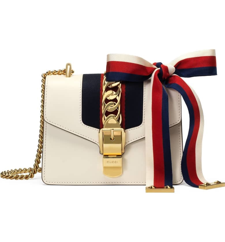 Gucci Mini Sylvie Leather Shoulder Bag