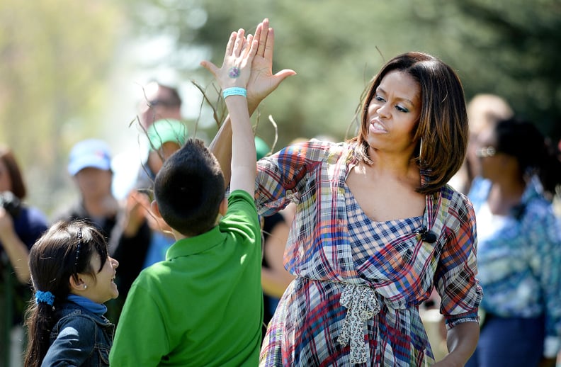 So many high fives.