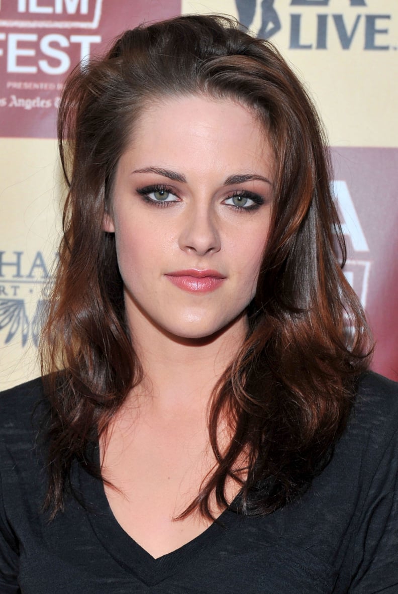 Kristen Stewart's Midlength Brown Hair in 2011