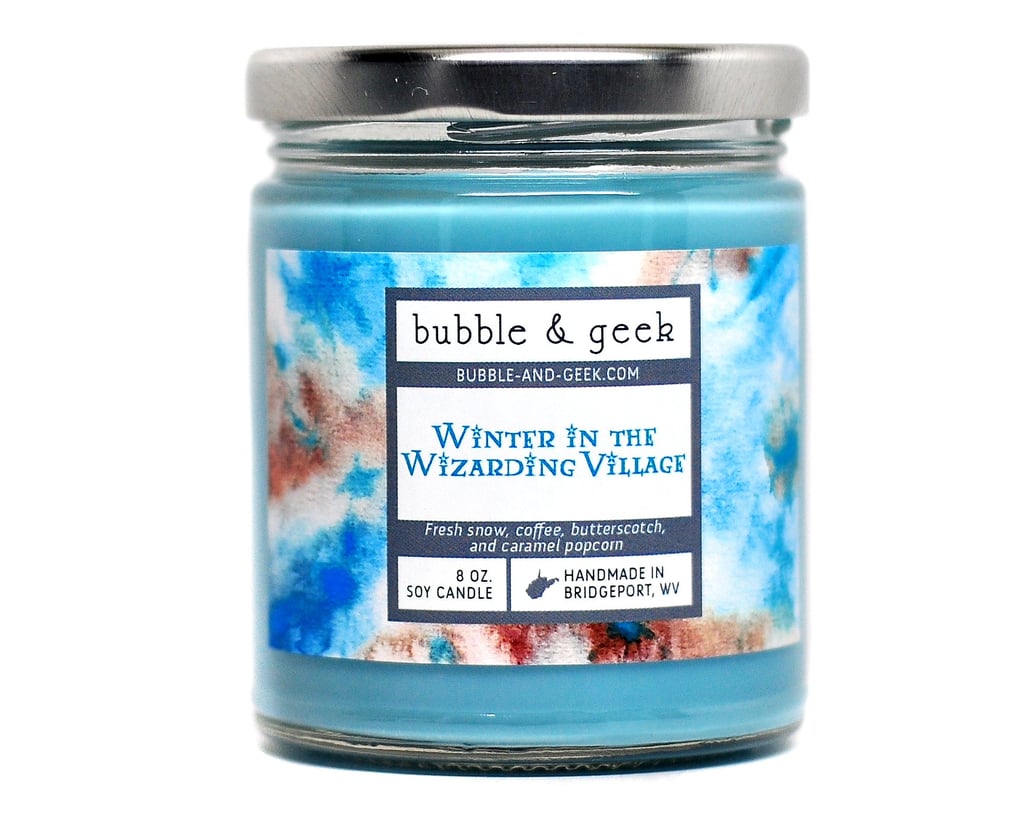 Winter in the Wizarding Village Scented Soy Candle Jar