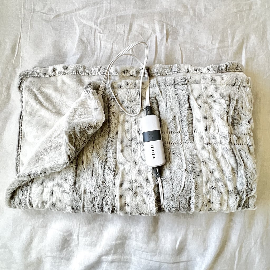 Target's Faux-Fur Electric Throw Blanket Is Stylish and Cozy