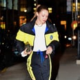 I Want to Be Wearing That: Gigi Hadid's Tracksuit and Glow-in-the-Dark Sneakers