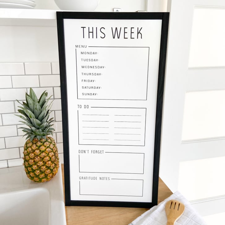 Weekly Organization Whiteboard The Best Gifts For Organized People 2020 POPSUGAR Smart