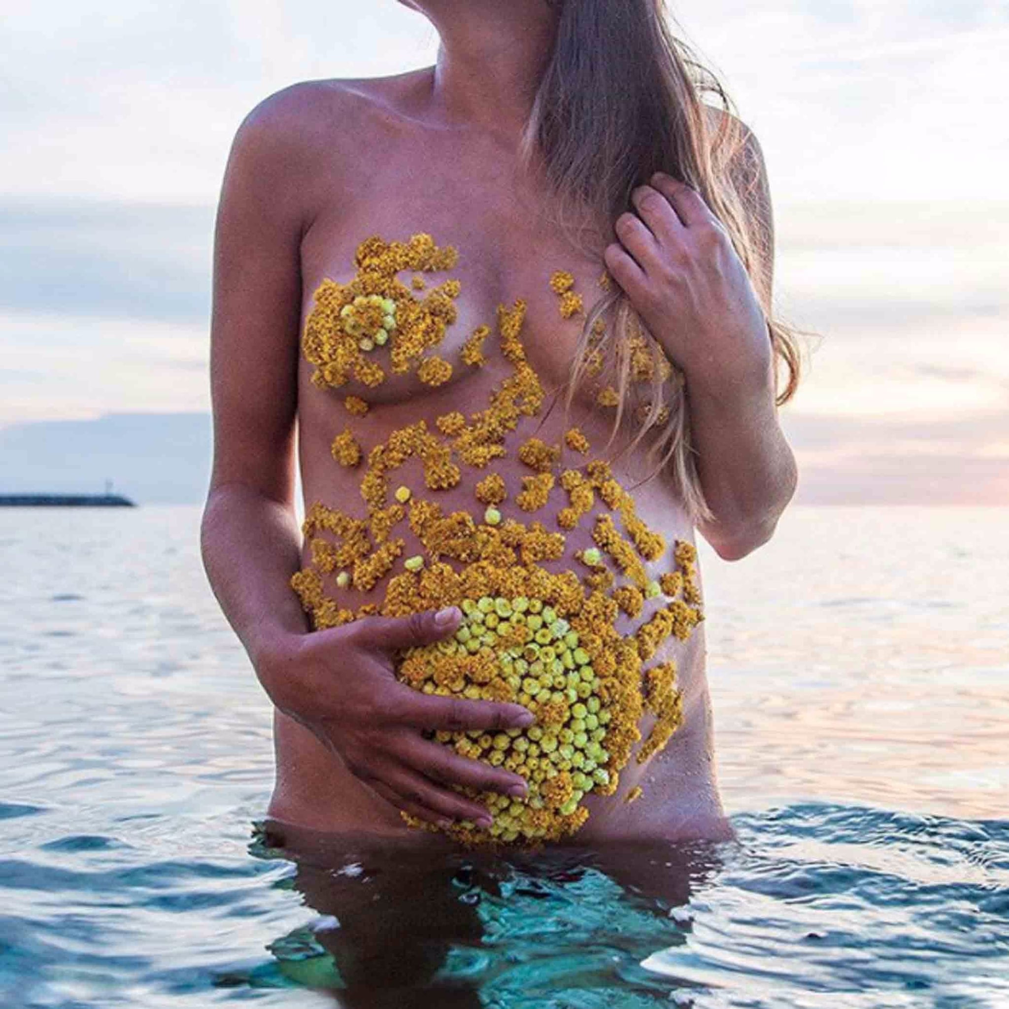 Flower Maternity Photo Shoot Popsugar Family