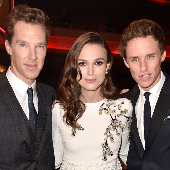 Benedict Cumberbatch With Keira Knightley and Eddie Redmayne