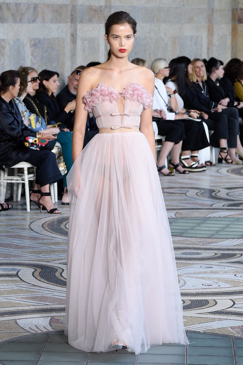 How the Gown Was Presented During Couture Fashion Week