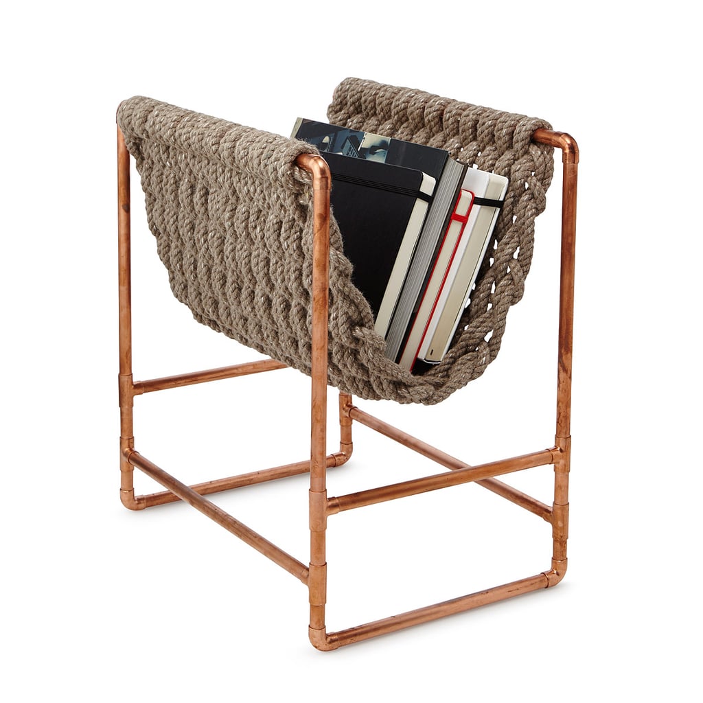 Rope Magazine Rack