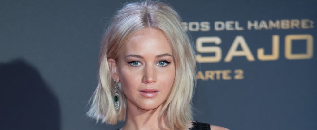 Jennifer Lawrence Trips at Madrid Premiere of Mockingjay
