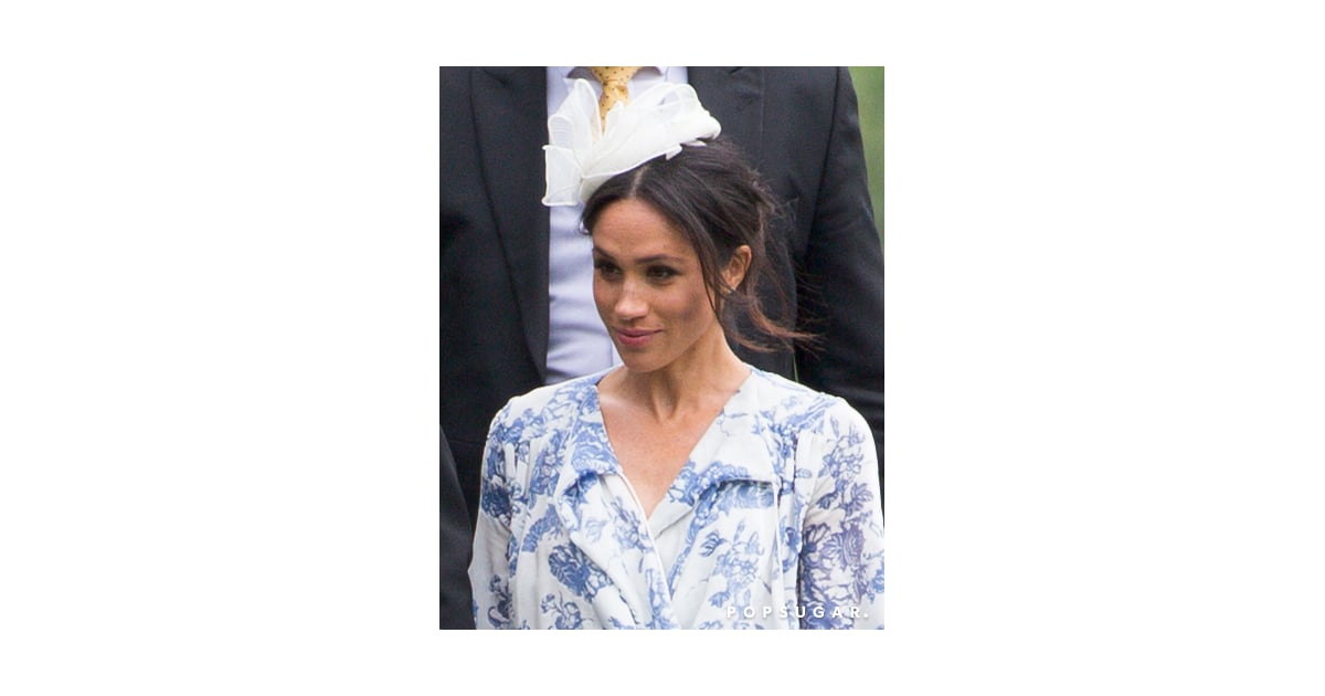 meghan in oscar de la renta