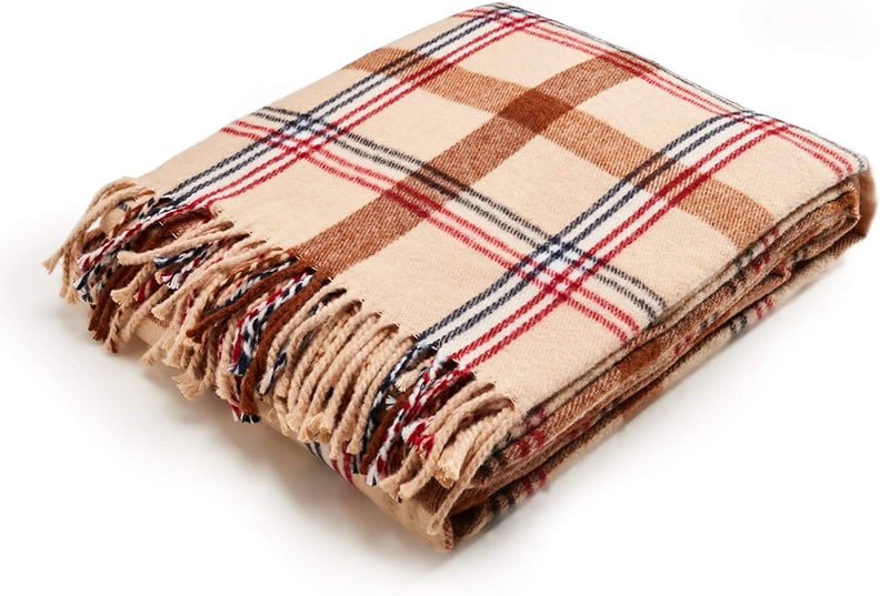 Arus Highlands Collection Tartan Plaid Design Throw Blanket