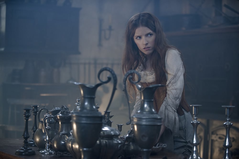 Anna Kendrick as Cinderella.