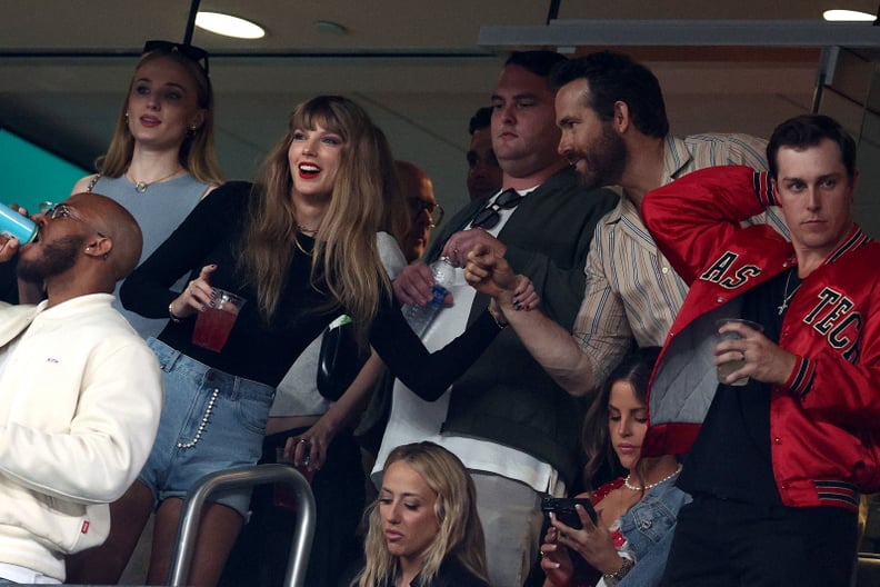 October 2023: Sophie Turner and Taylor Swift Attend Travis Kelce's Chiefs Game