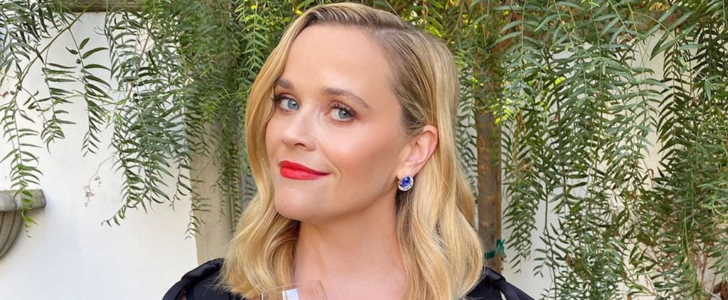 Reese Witherspoon Wears Slippers With Her Dress at the Emmys