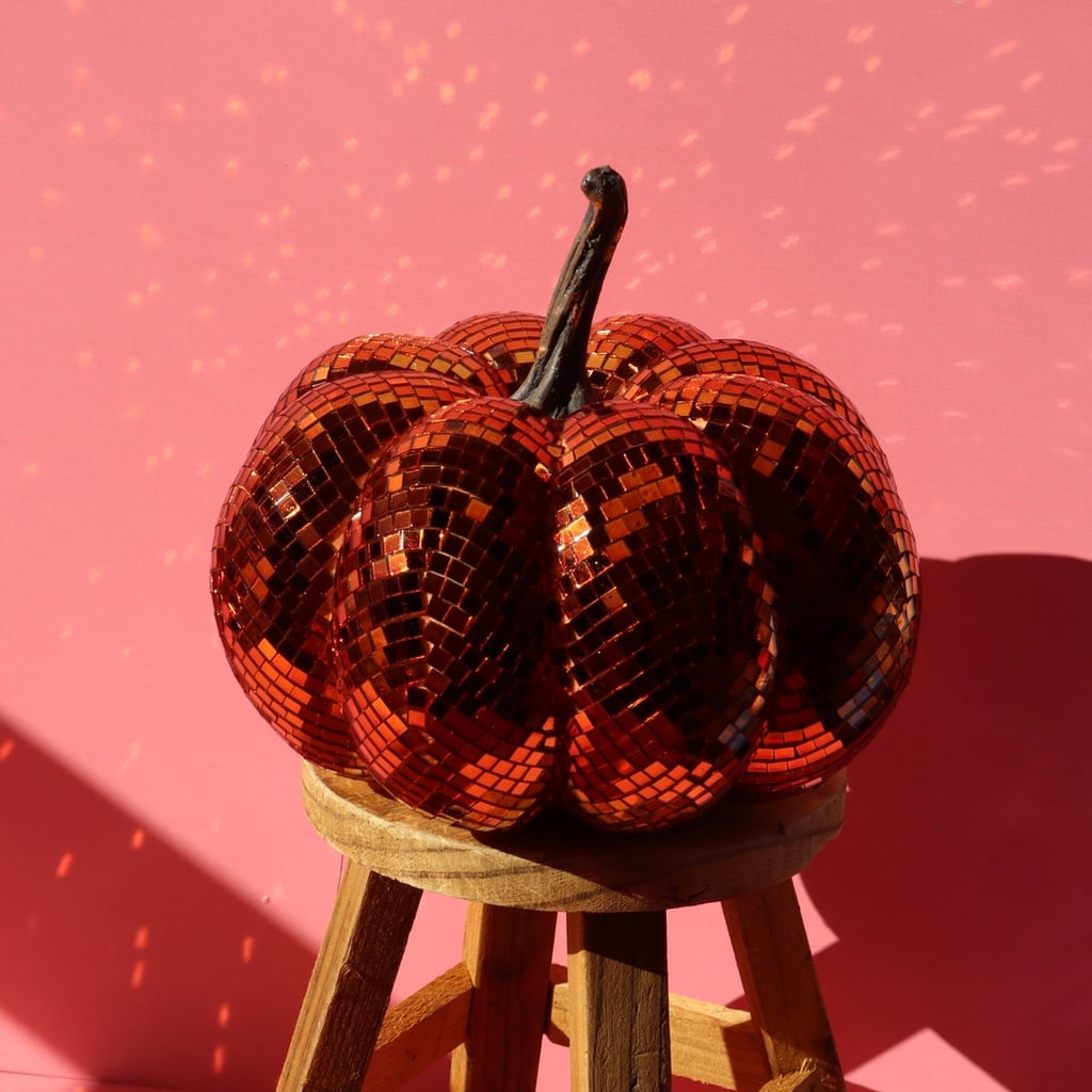 Disco-Ball Pumpkin