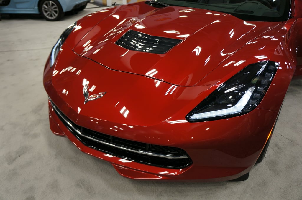 I got to demo the Beats Music in-car app inside of the new Corvette.