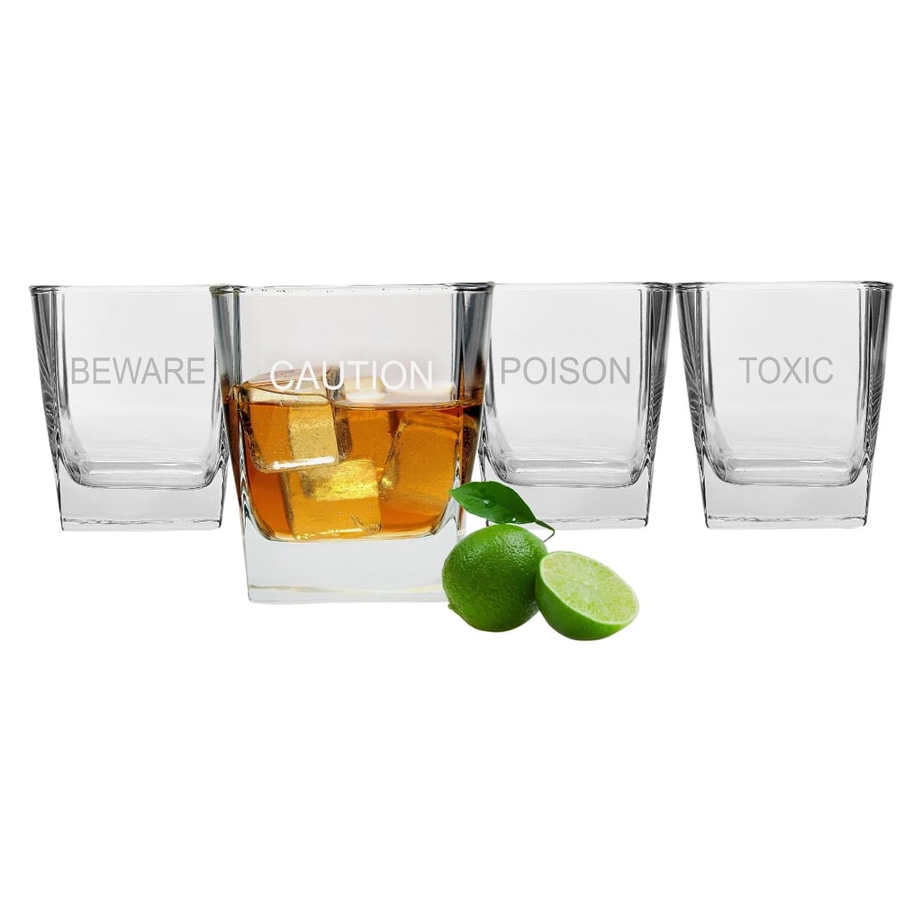 Halloween On the Rocks Drink Glasses