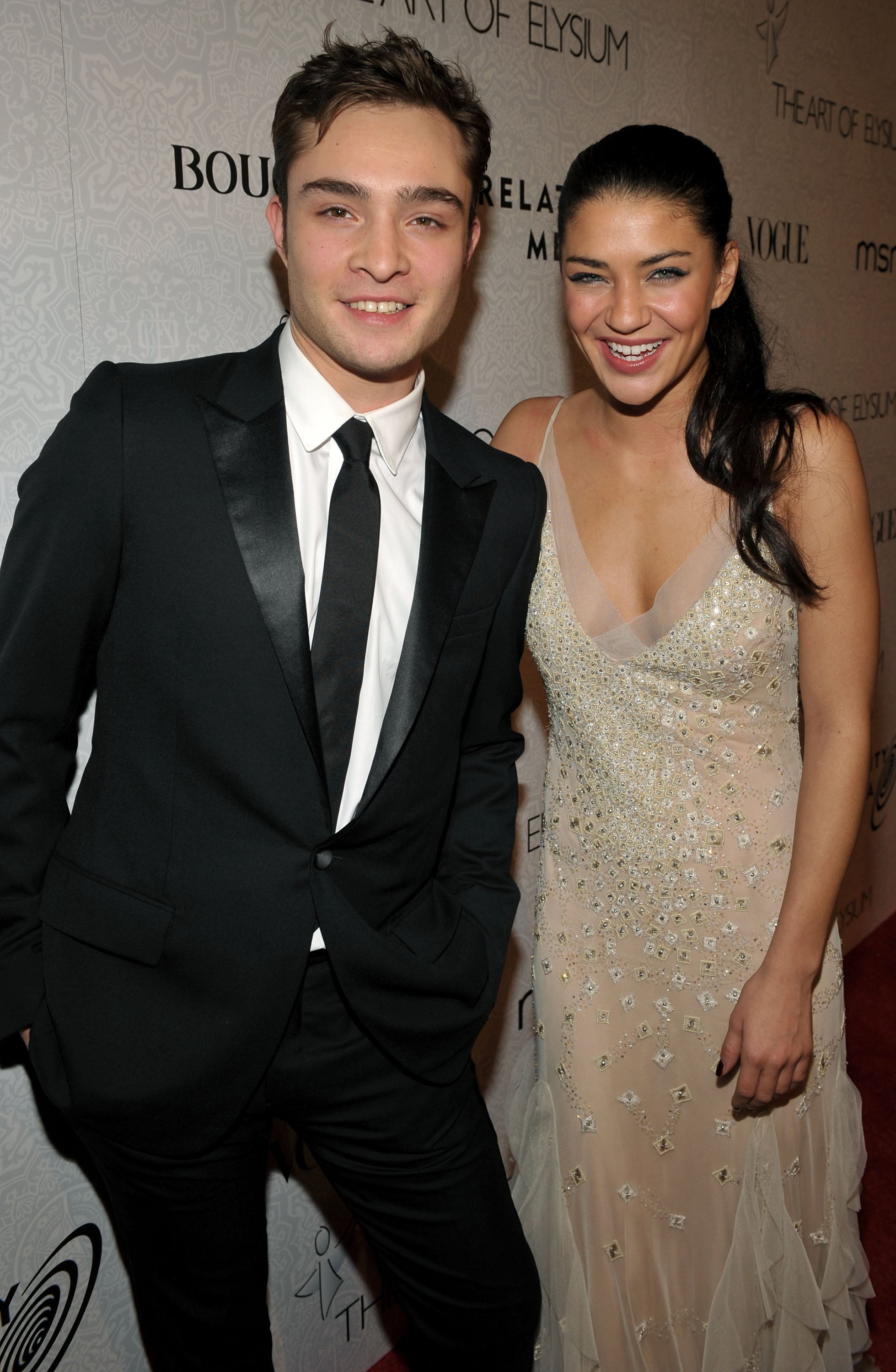 Ed Westwick Jessica Szohr 