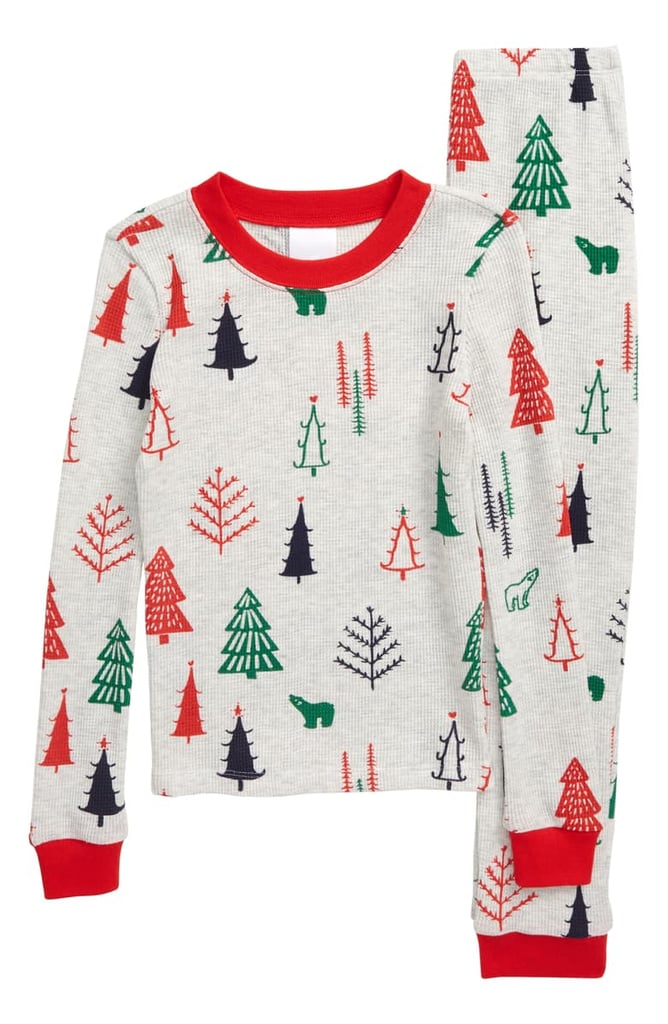 Nordstrom Thermal Fitted Two-Piece Pajamas (Toddler, Little Girl & Big Girl)