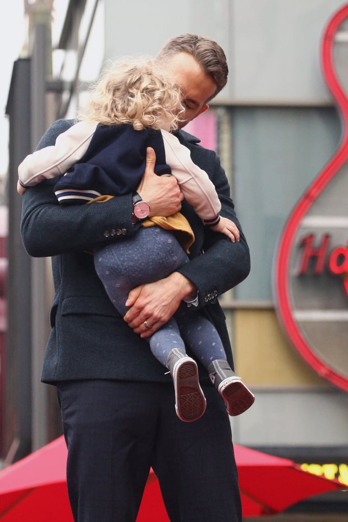 Cute Pictures of Ryan Reynolds With His Kids December 2016 | POPSUGAR