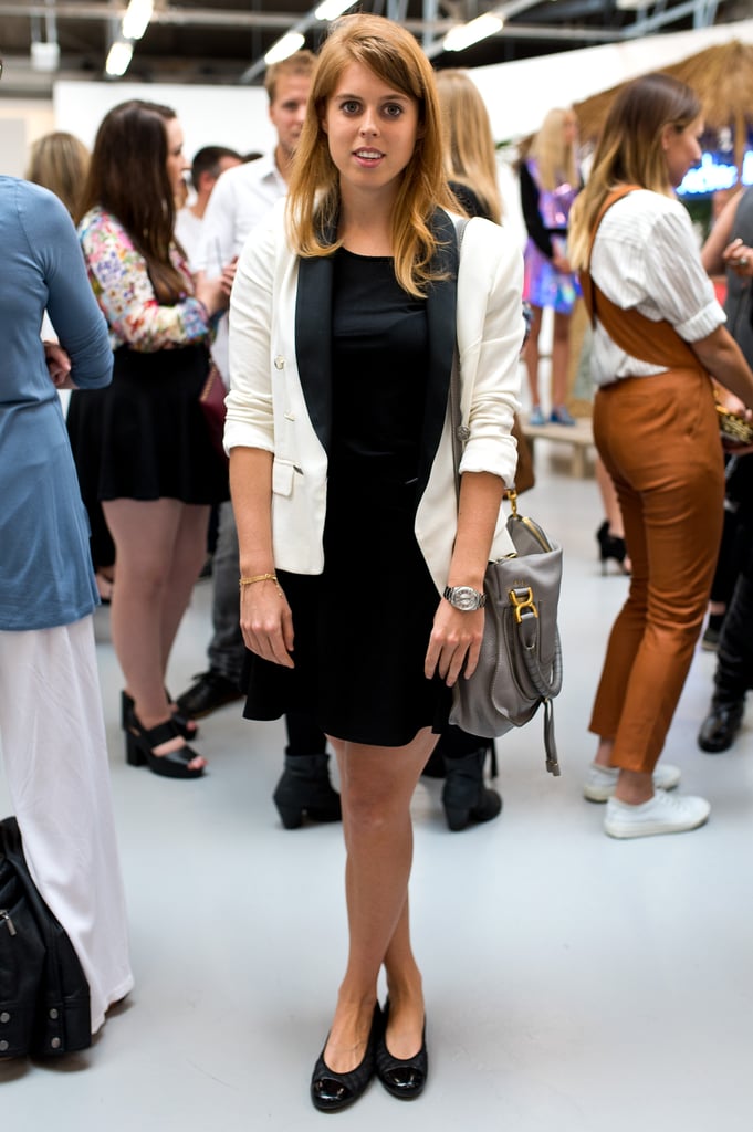Princess Beatrice popped up at the Markus Lupfer presentation on Saturday.