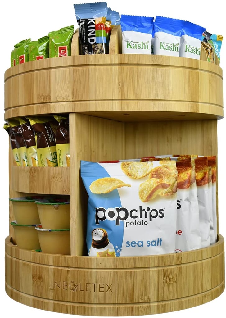 The Best Lazy Susans: Neoletex Extra Large 3 Tier Bamboo Lazy Susan Kitchen Organizer
