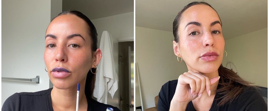 I Tried the Viral "Angelina Jolie" Lip Combo: See Photos