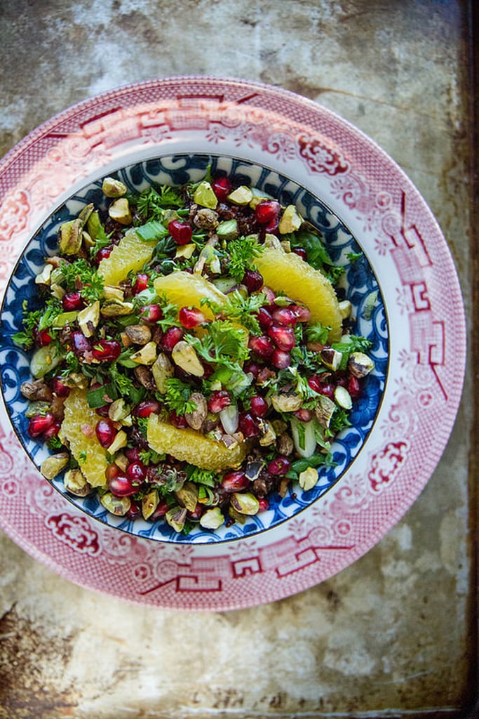 Quinoa Salad With Pistachios, Pomegranates, and Bacon Quinoa Recipes