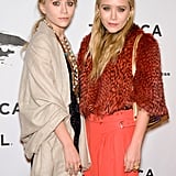 2002 Mary Kate And Ashley Olsen At Their Fashion Launch At Asda
