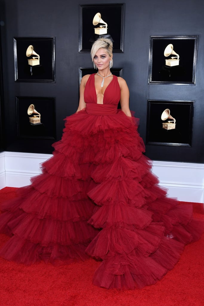 Bebe Rexha Talks About Her Grammys Dress Video