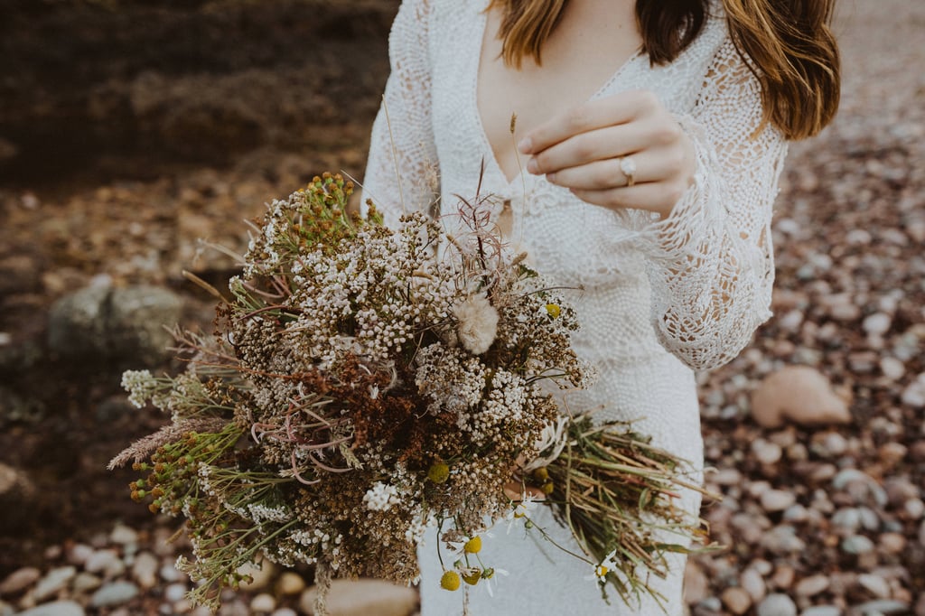 Elopement Shoot at Dunnottar Castle in Scotland