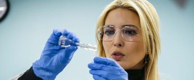 Ivanka Trump Scientist Cosplay Photo March 2018