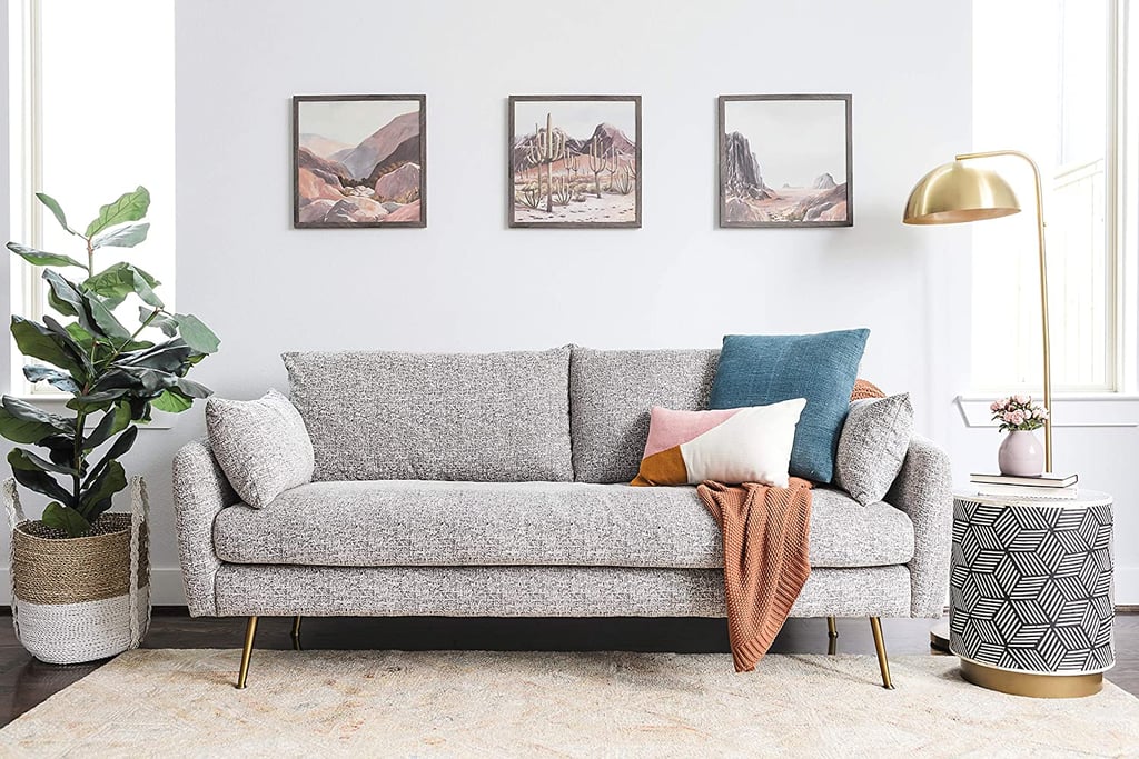 Albany Park Mid Century Modern Fabric Sofa Best Couches From Amazon