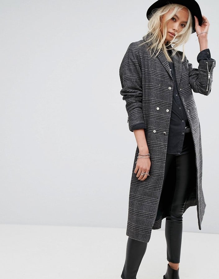 Religion Longline Trench Coat