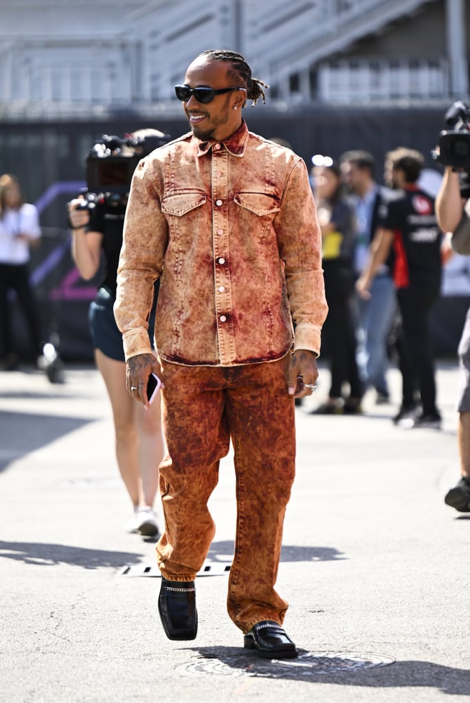 Lewis Hamilton at the F1 Italian Grand Prix