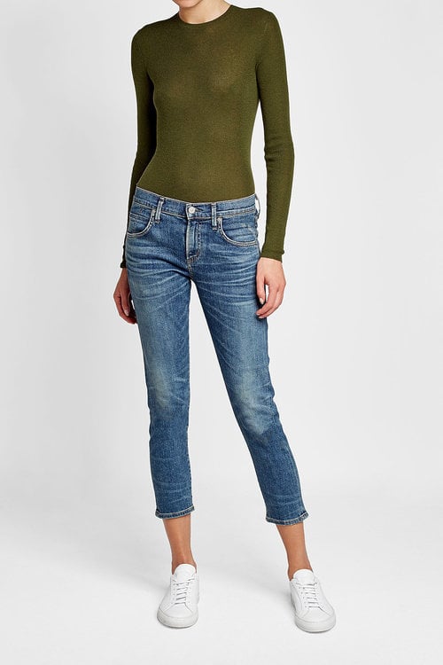 Vince Ribbed Cashmere Top