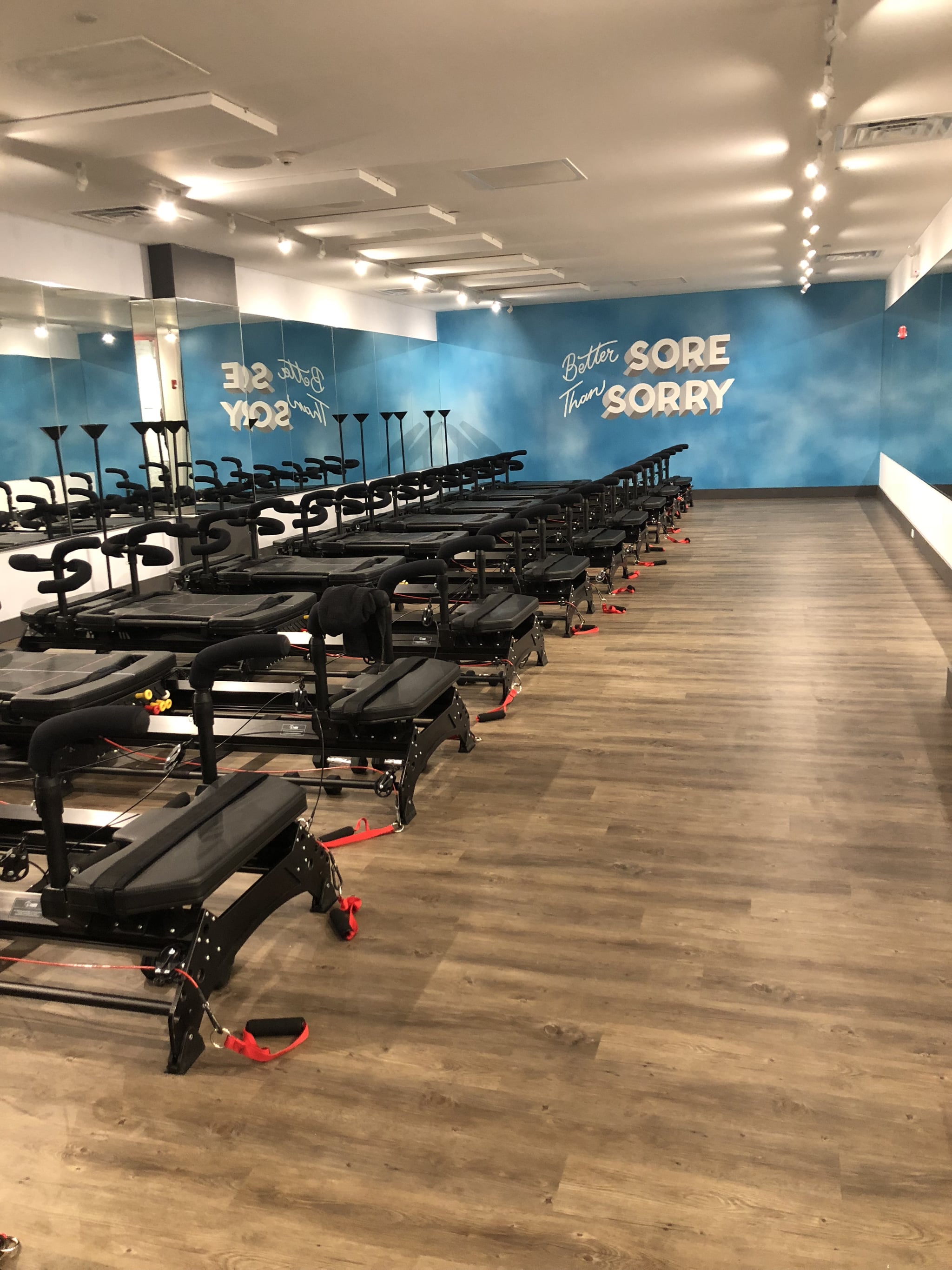 Megaformers are the machines used during 50-minute classes at SLT