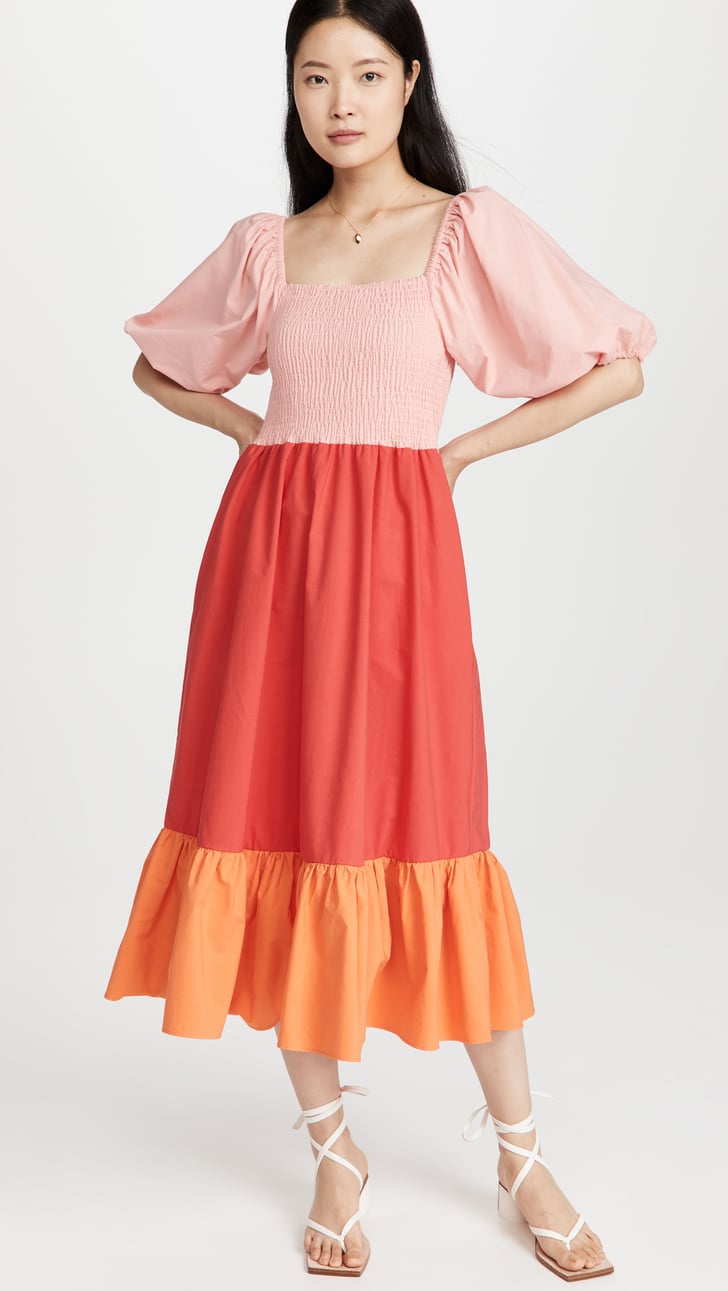 A Ruffled Sunset Confection: Rhode Eloise Dress