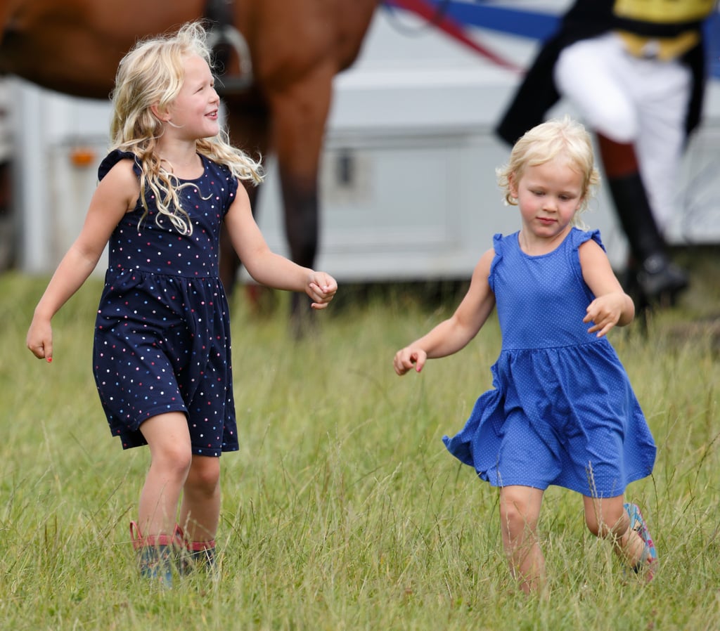 Savannah and Isla Phillips